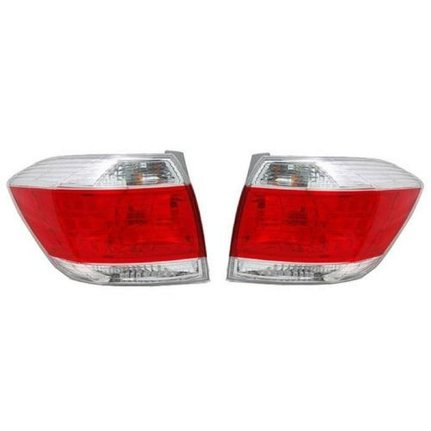 Left V TO2800185 New Tail Lamp Assembly Rear Left V TO2800185 New Tail Lamp Assembly Rear